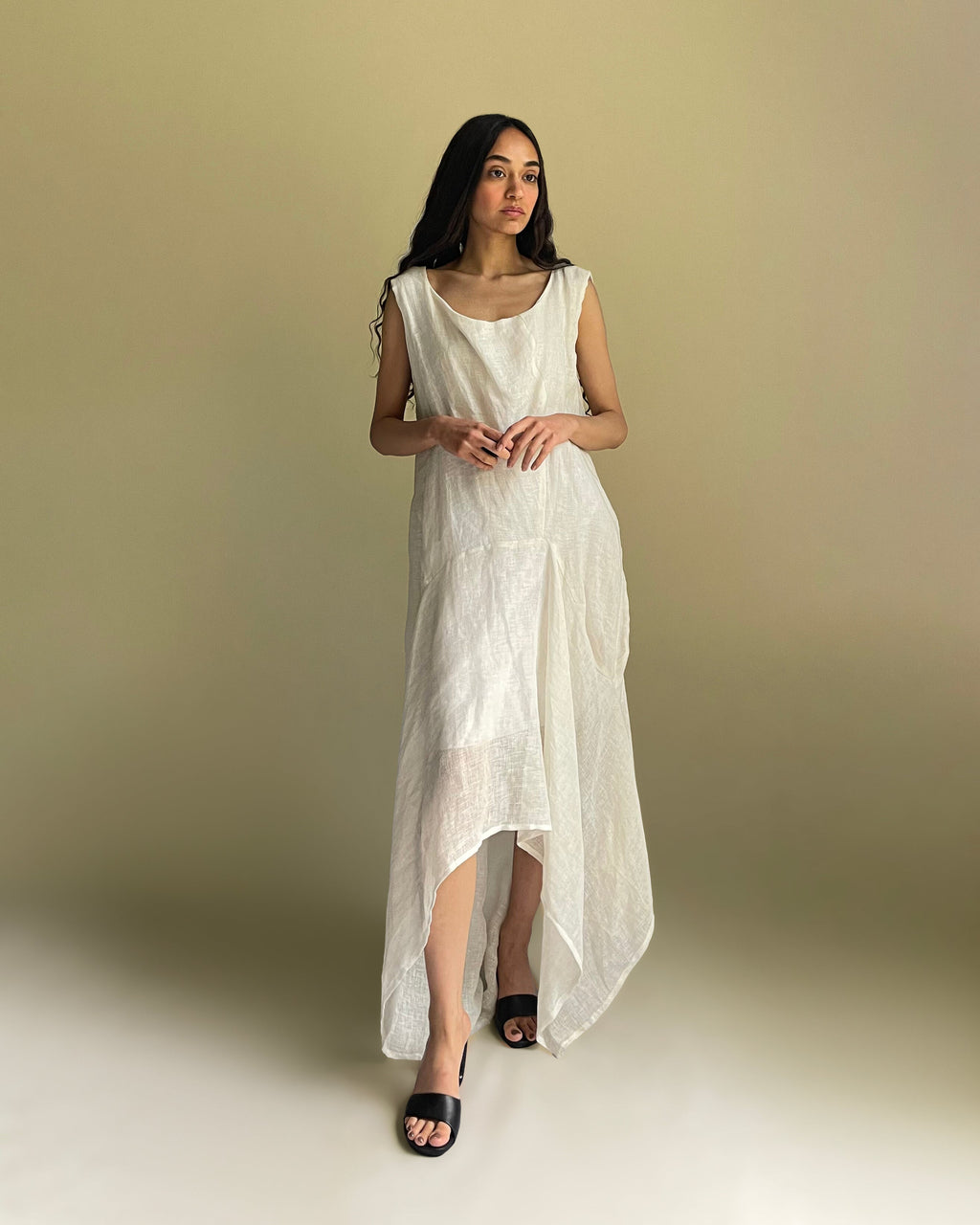 Solouk Drift Dress - White