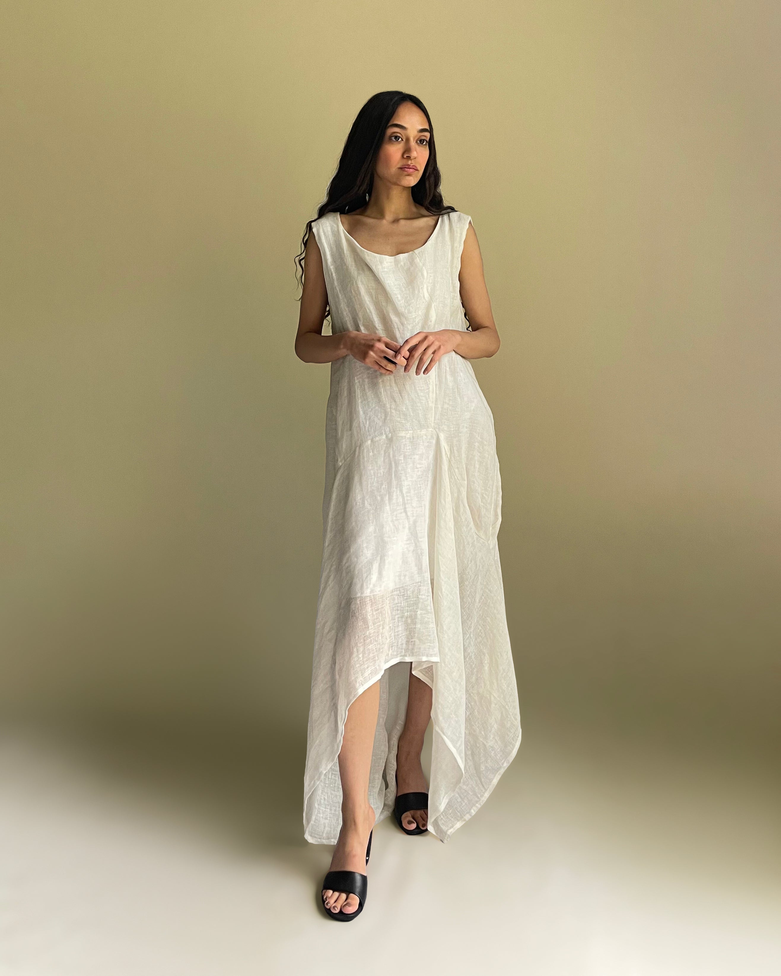 Solouk Drift Dress - White