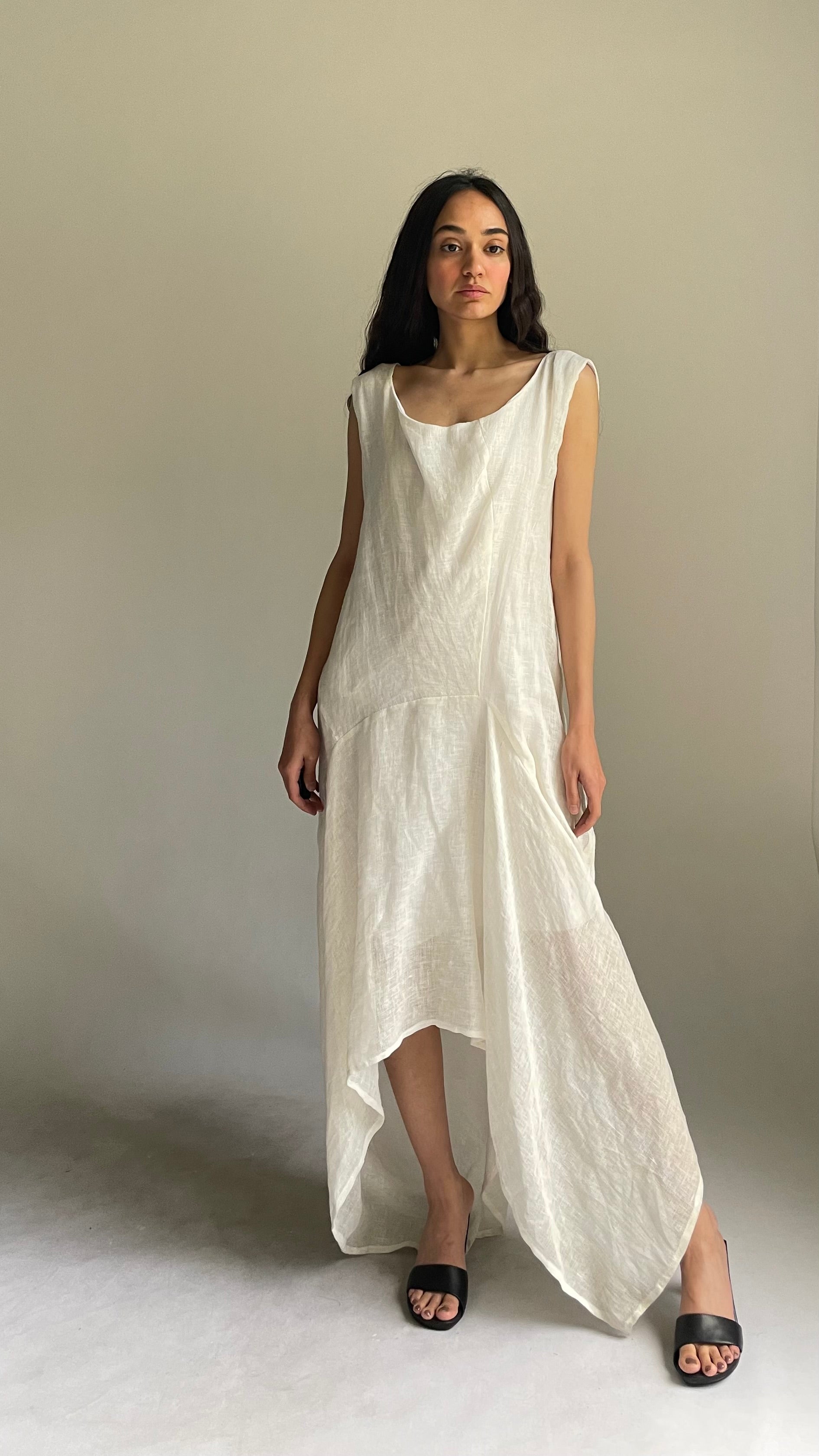 Solouk Drift Dress - White