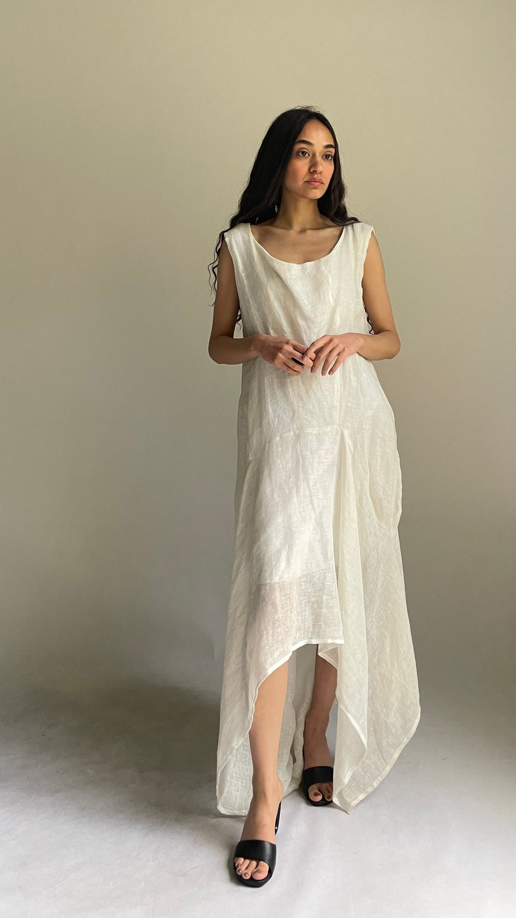 Solouk Drift Dress - White