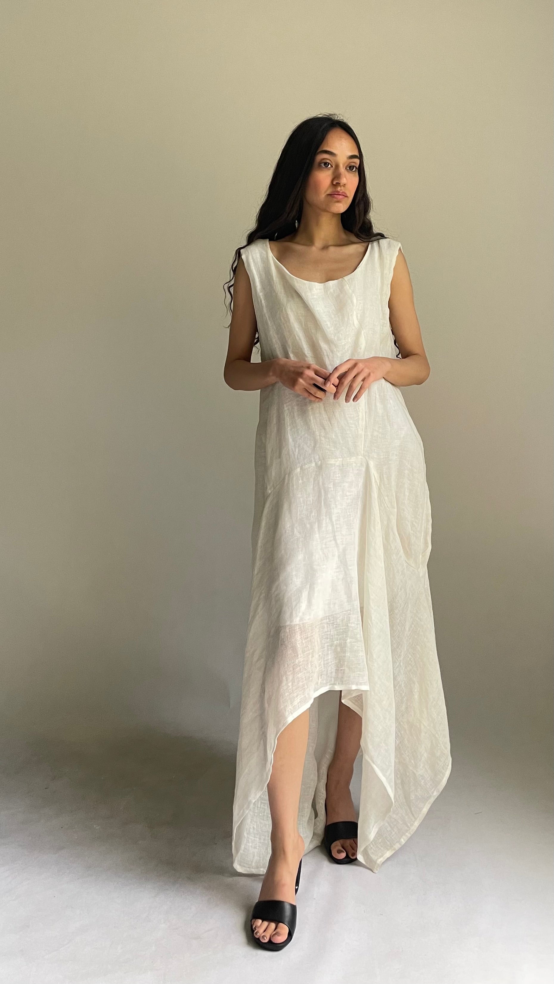 Solouk Drift Dress - White