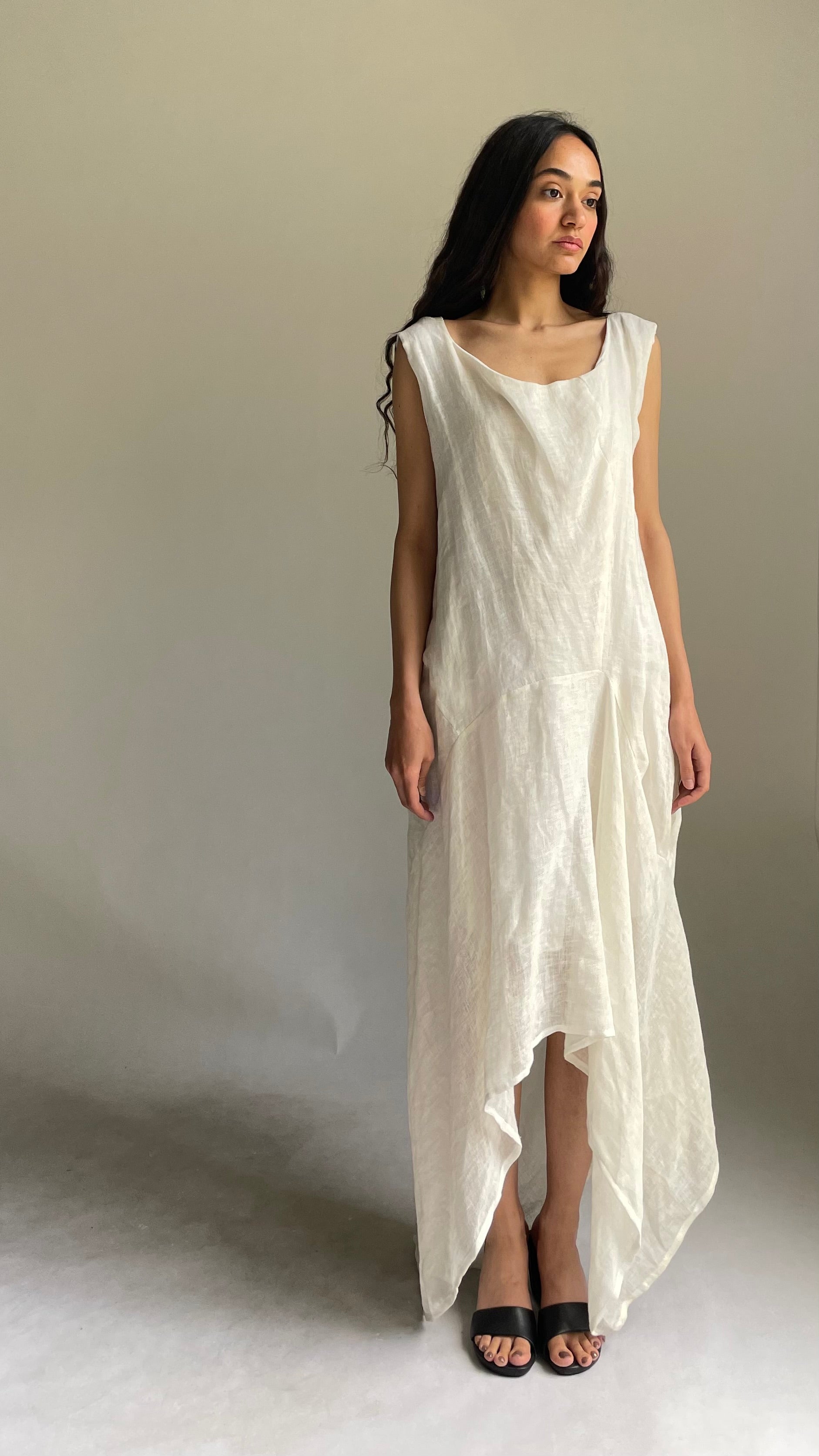 Solouk Drift Dress - White