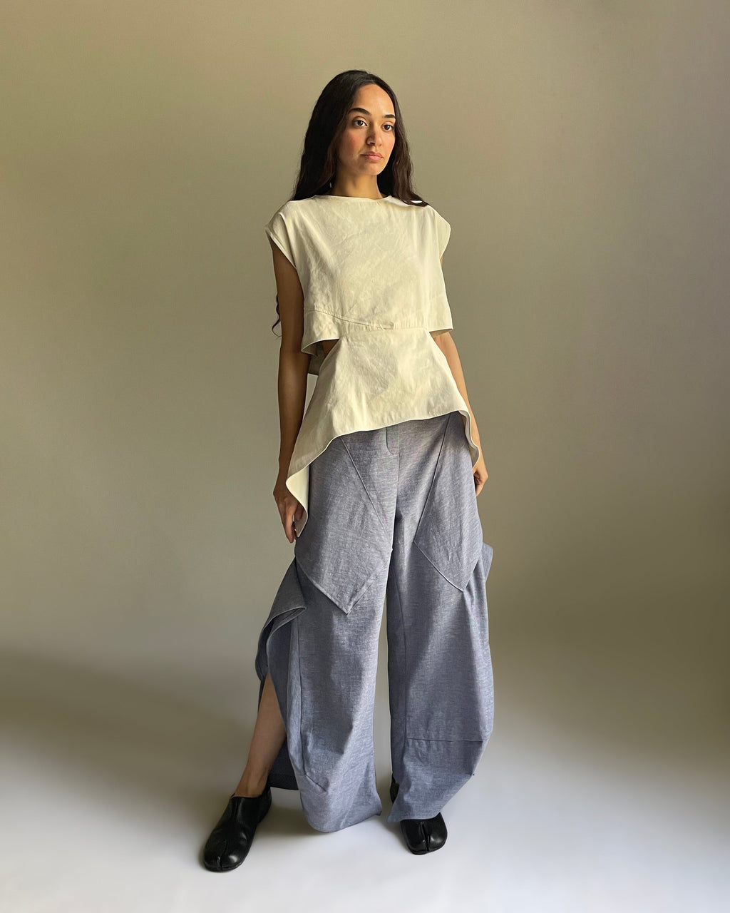 Solouk The Fract Pants - Cream