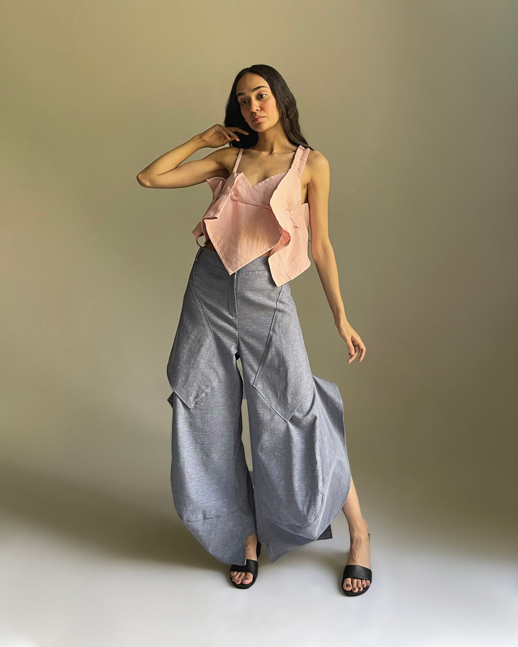 Solouk The Fract Pants - Cream