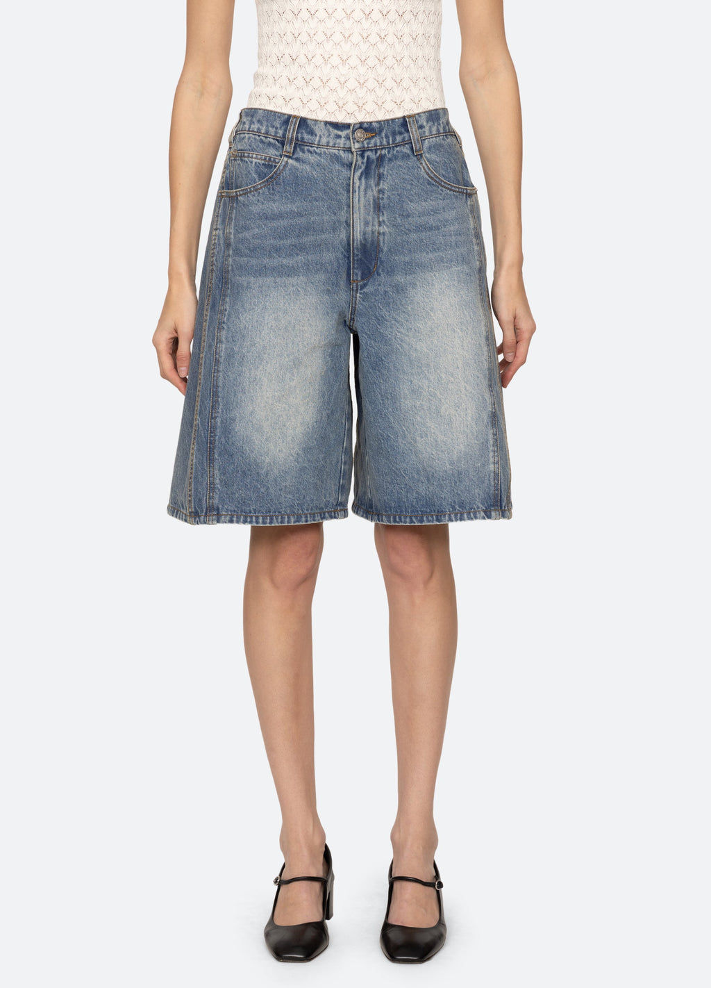 Sea NY Spencer Bermuda Shorts - Blue