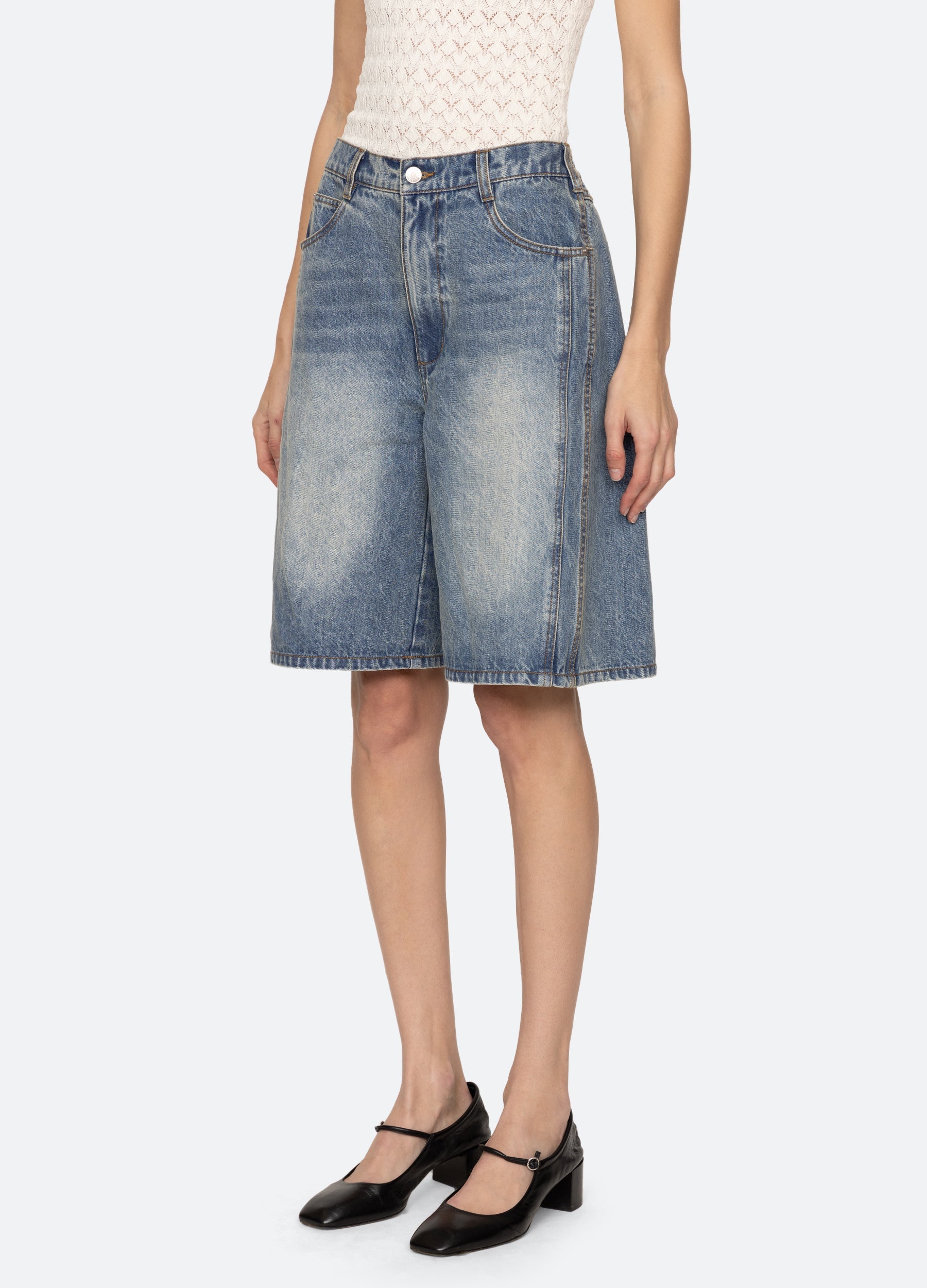 Sea NY Spencer Bermuda Shorts - Blue
