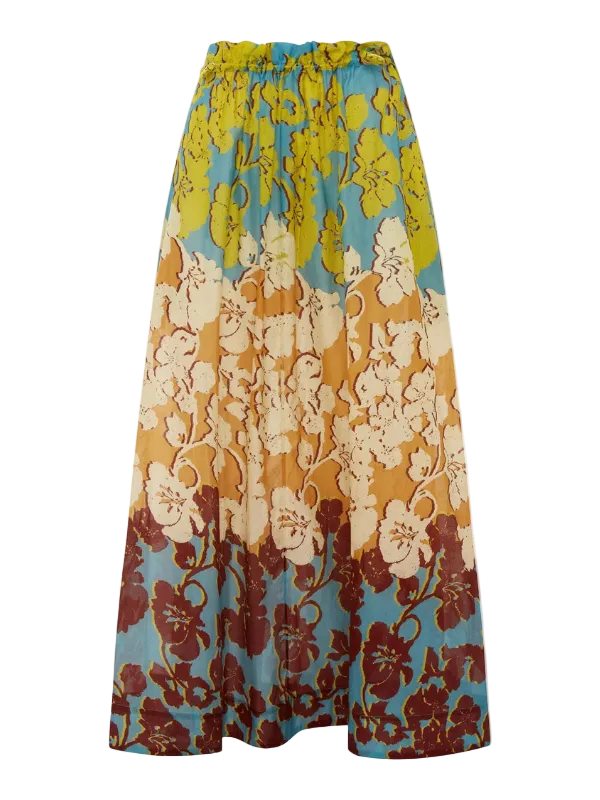 ALÉMAIS Splice Midi Skirt