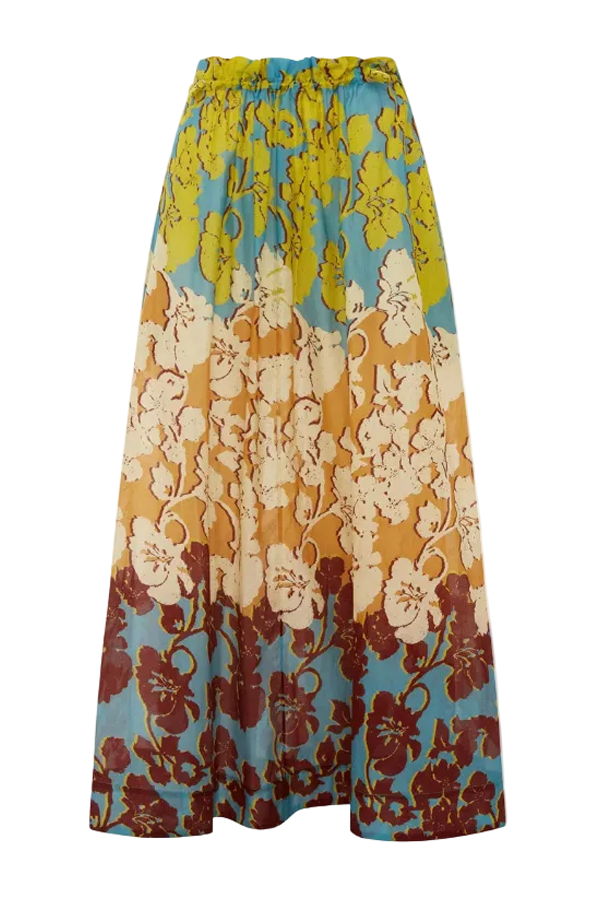 ALÉMAIS Splice Midi Skirt