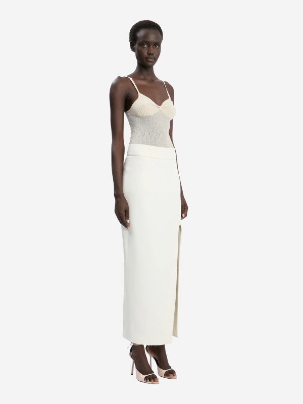 Victoria Beckham Split Detail Skirt