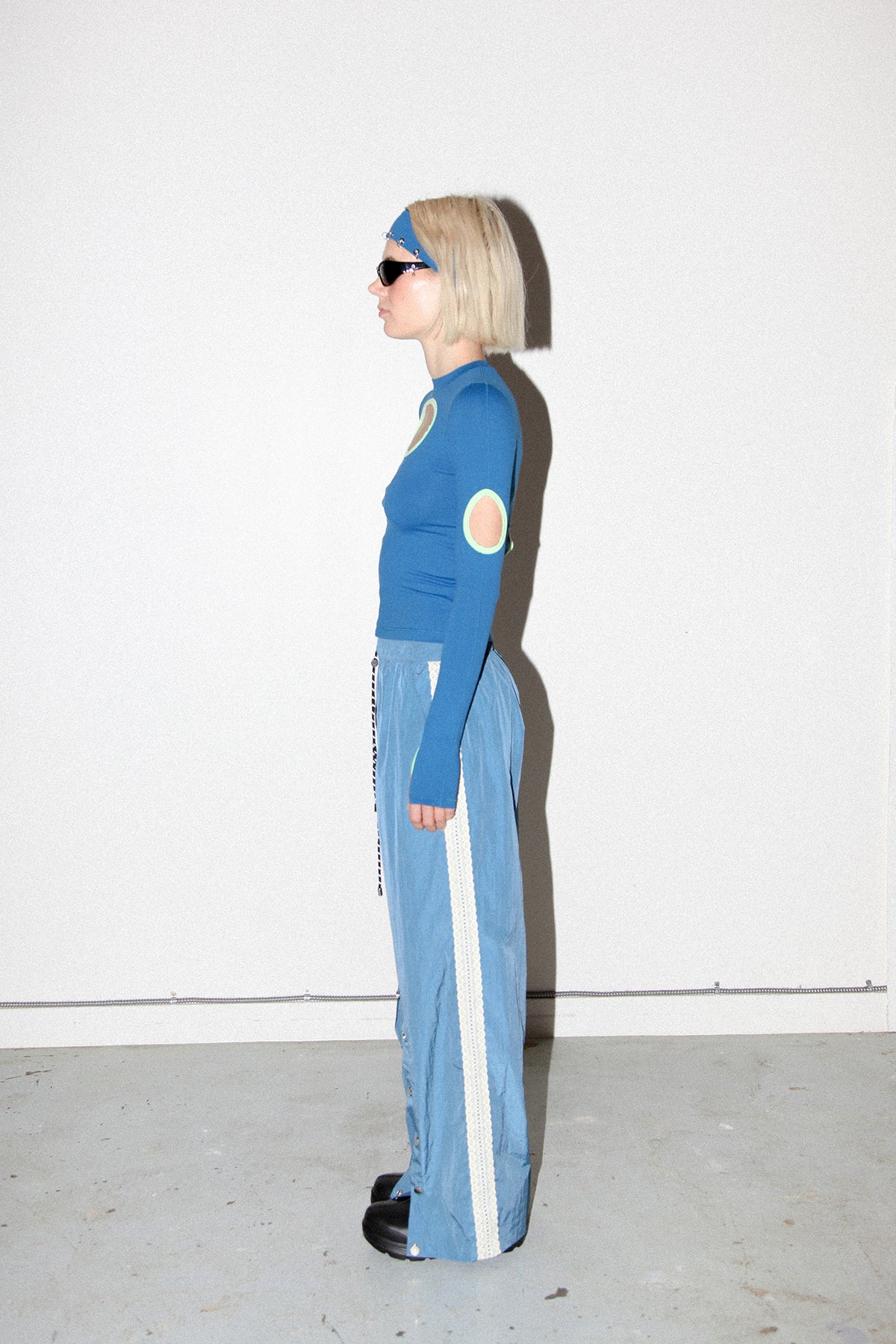 KkCo Split Track Pant - Lake