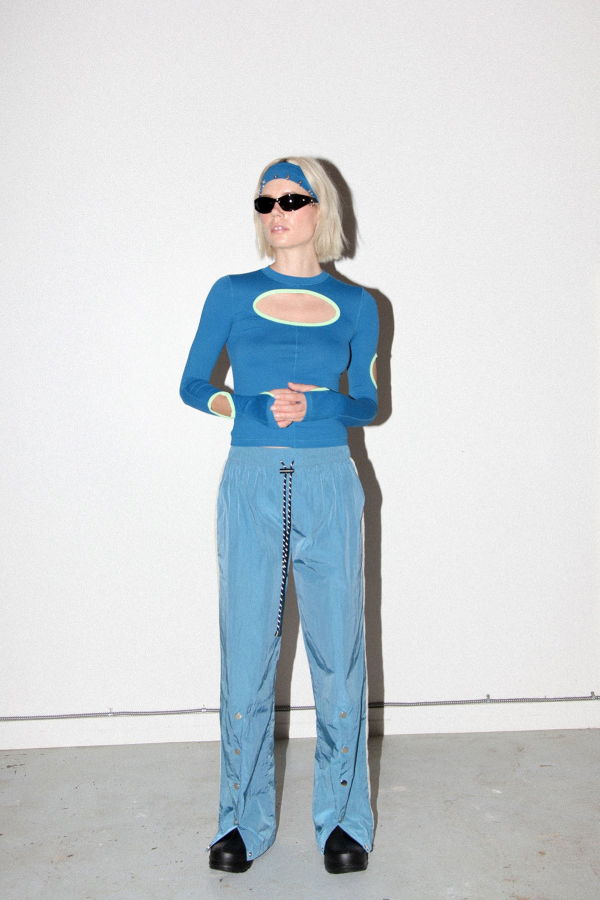 KkCo Split Track Pant - Lake