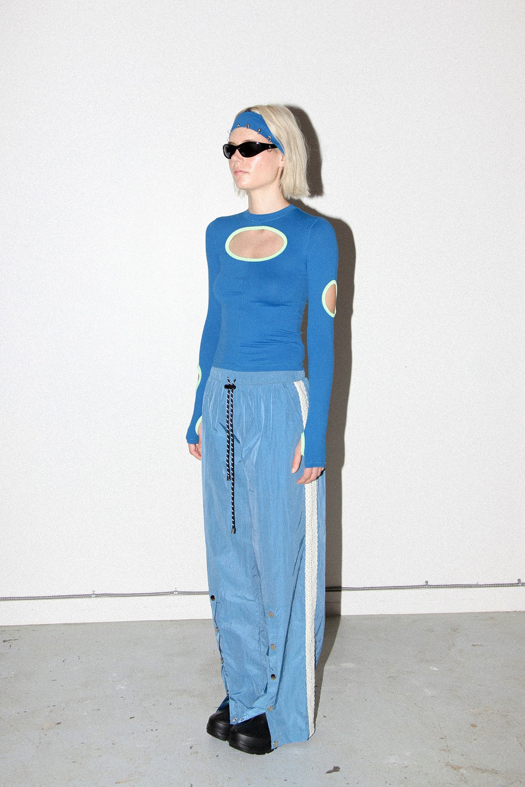 KkCo Split Track Pant - Lake