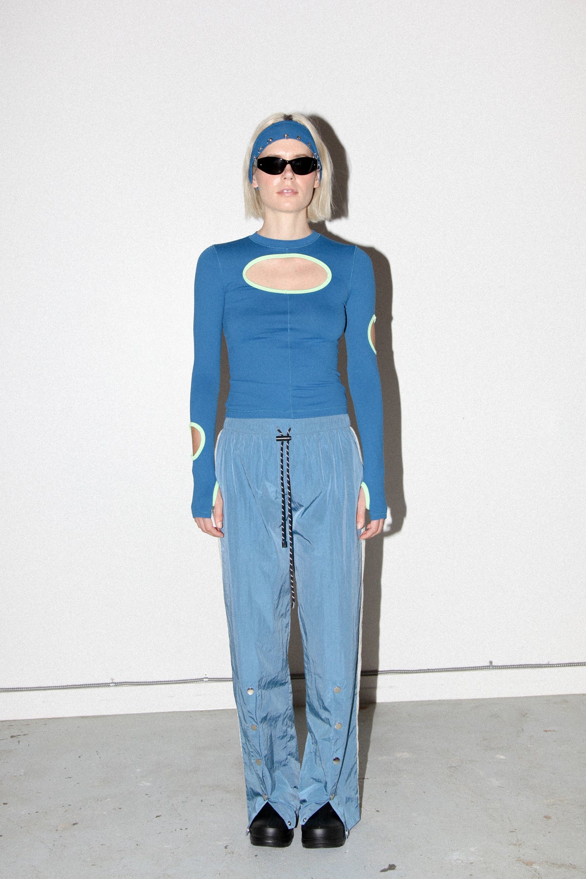 KkCo Split Track Pant - Lake