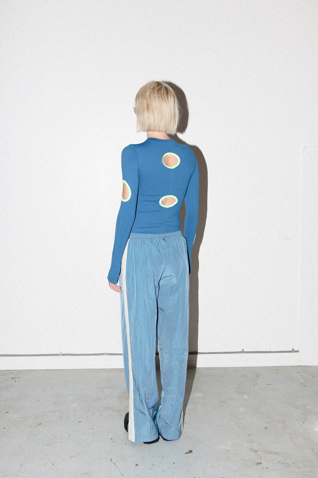KkCo Split Track Pant - Lake