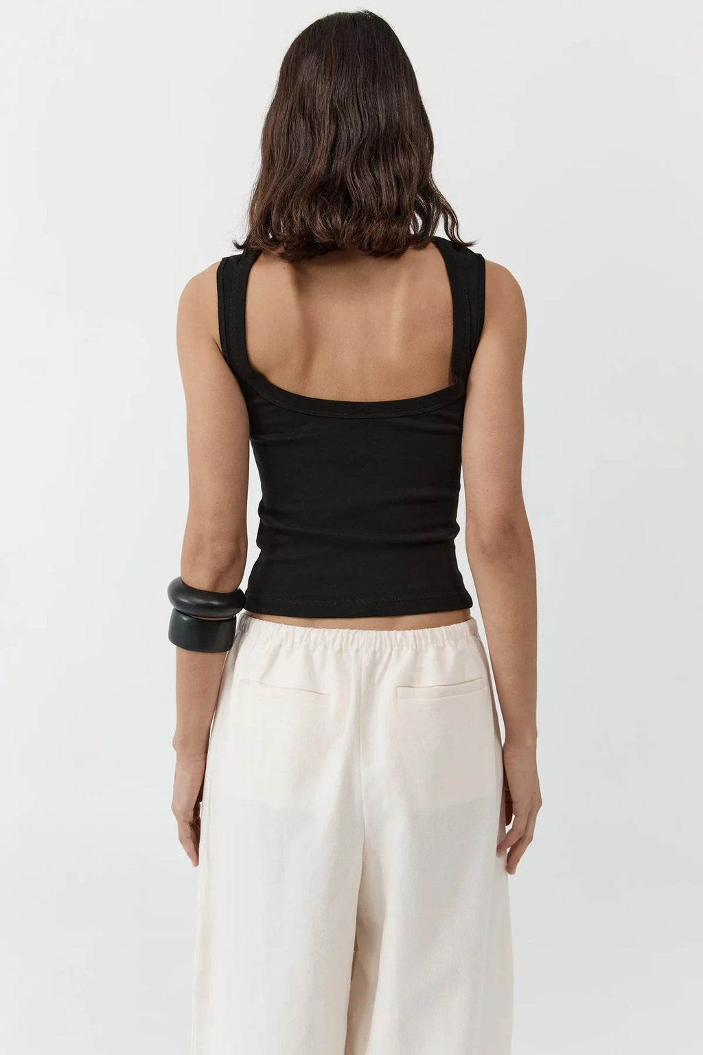 St. Agni Organic Cotton Ballerina Top