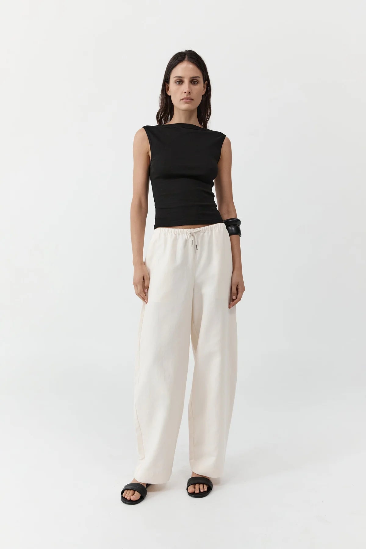 St. Agni Organic Cotton Ballerina Top