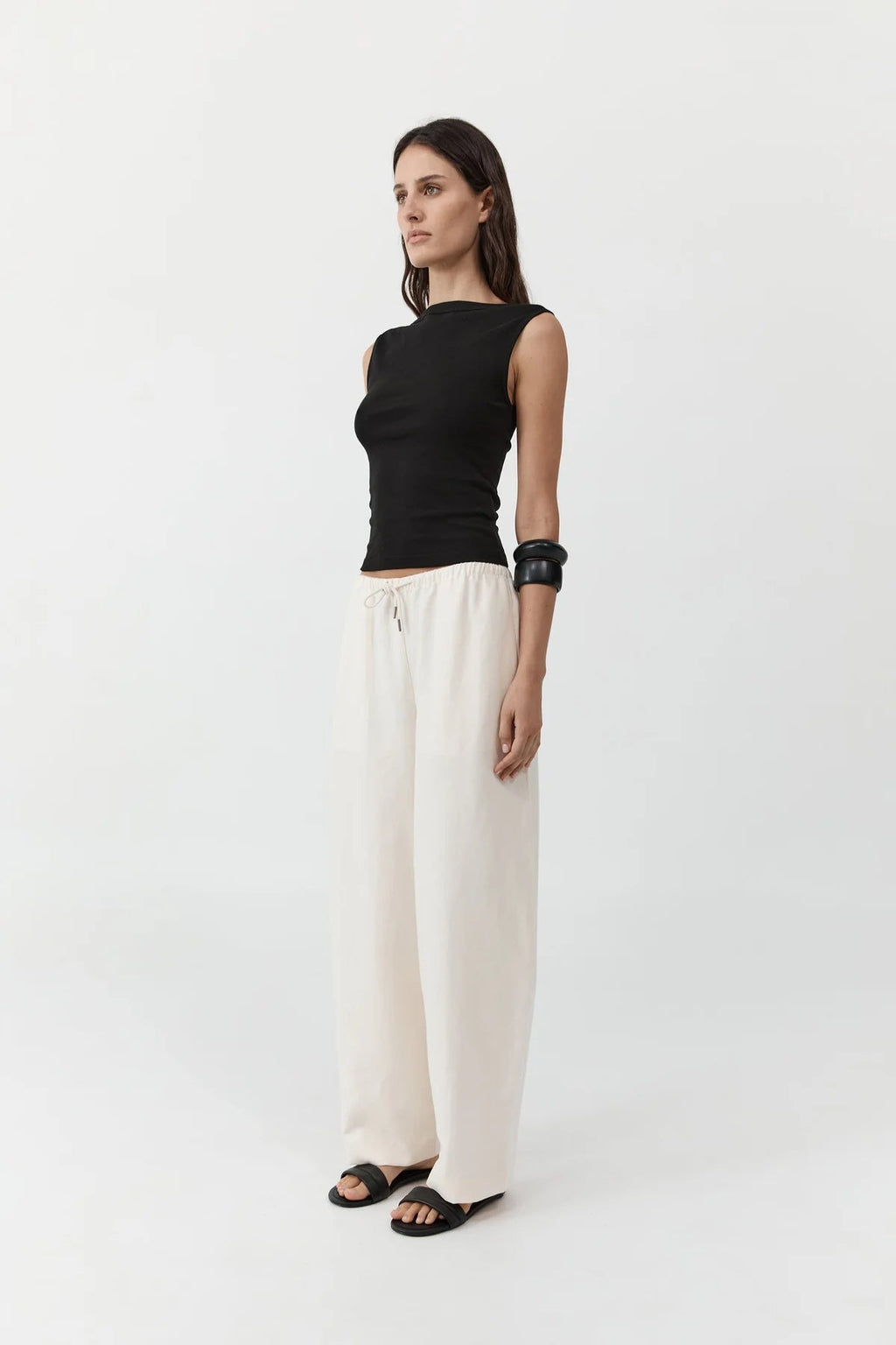 St. Agni Organic Cotton Ballerina Top
