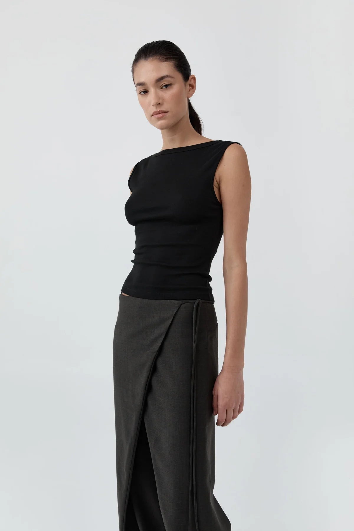 St. Agni Organic Cotton Ballerina Top