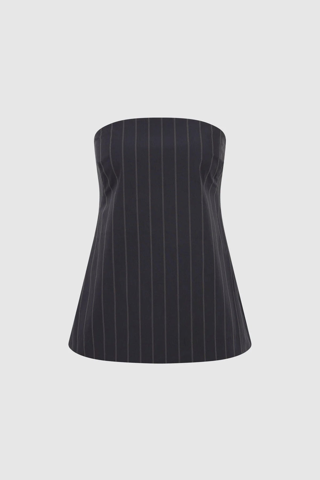 St. Agni Strapless Rouleau Tie Top