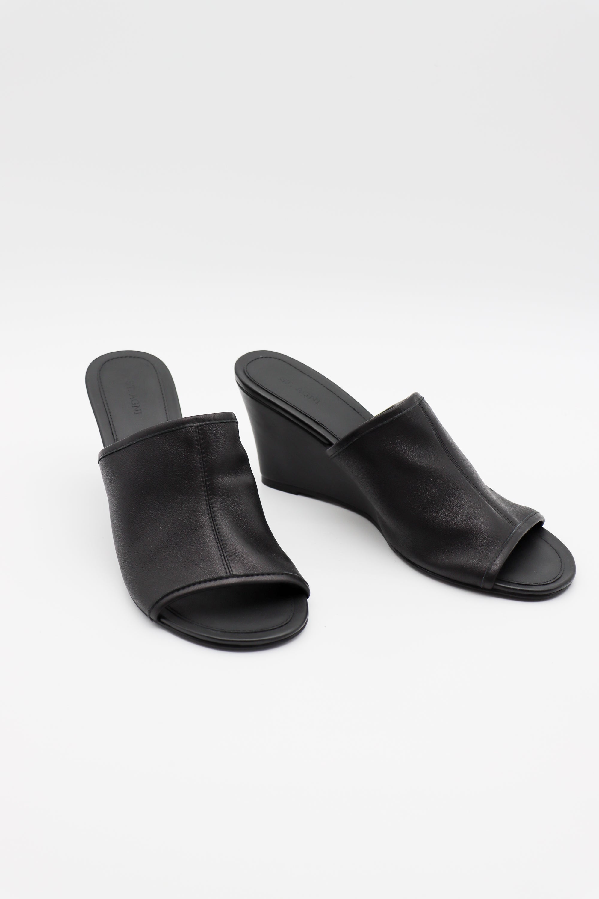 St. Agni Bandeau Wedge Heels