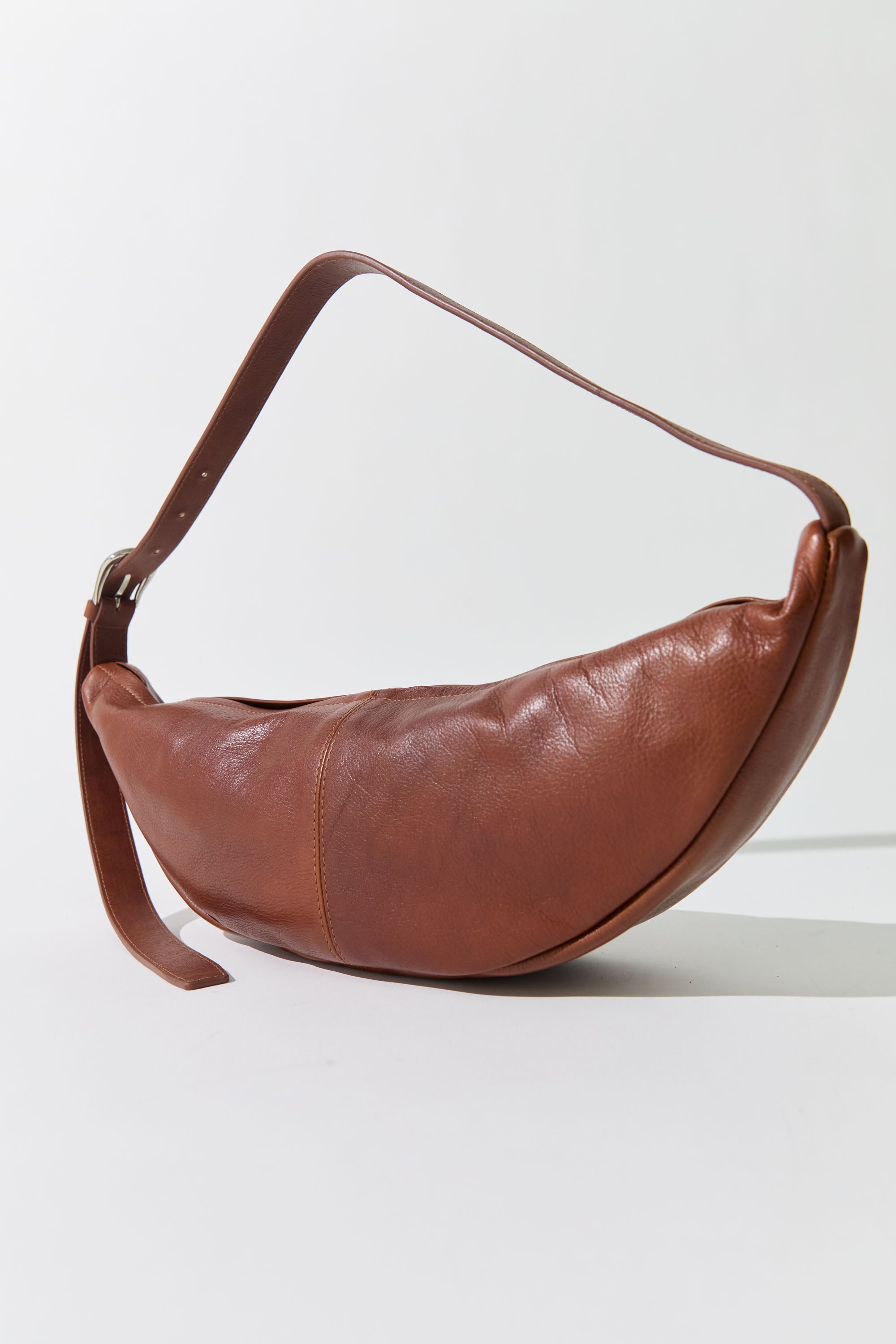 St. Agni Adjustable Slim Crescent Shoulder Bag