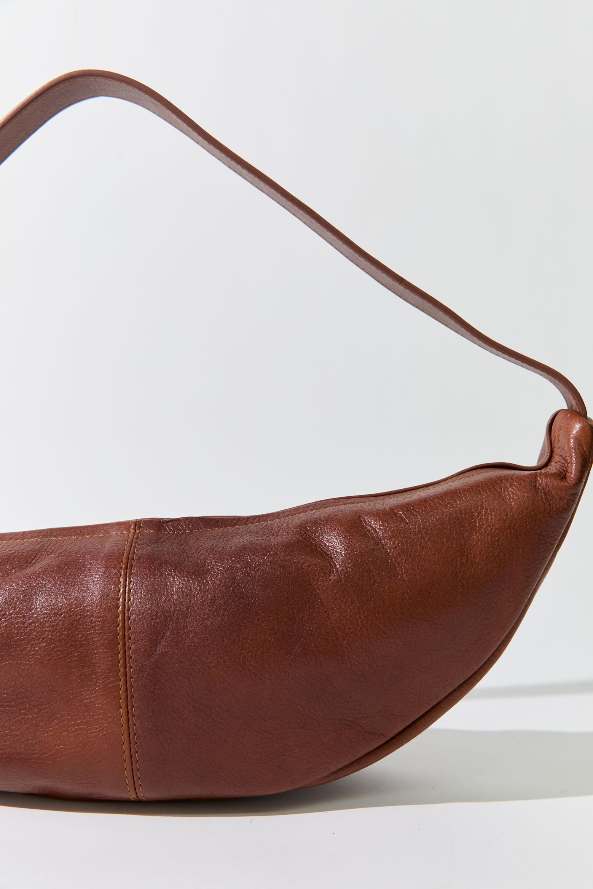 St. Agni Adjustable Slim Crescent Shoulder Bag