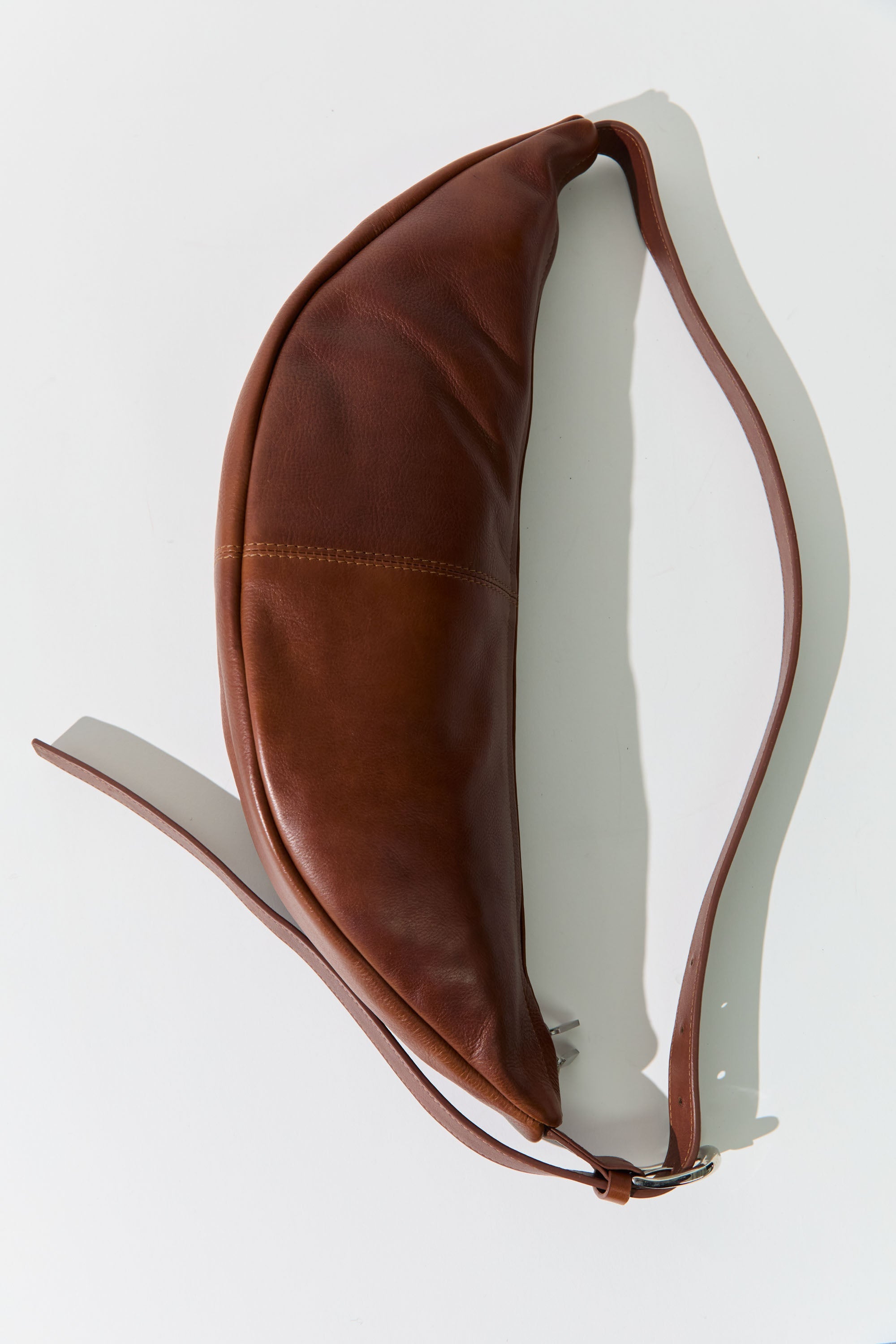 St. Agni Adjustable Slim Crescent Shoulder Bag