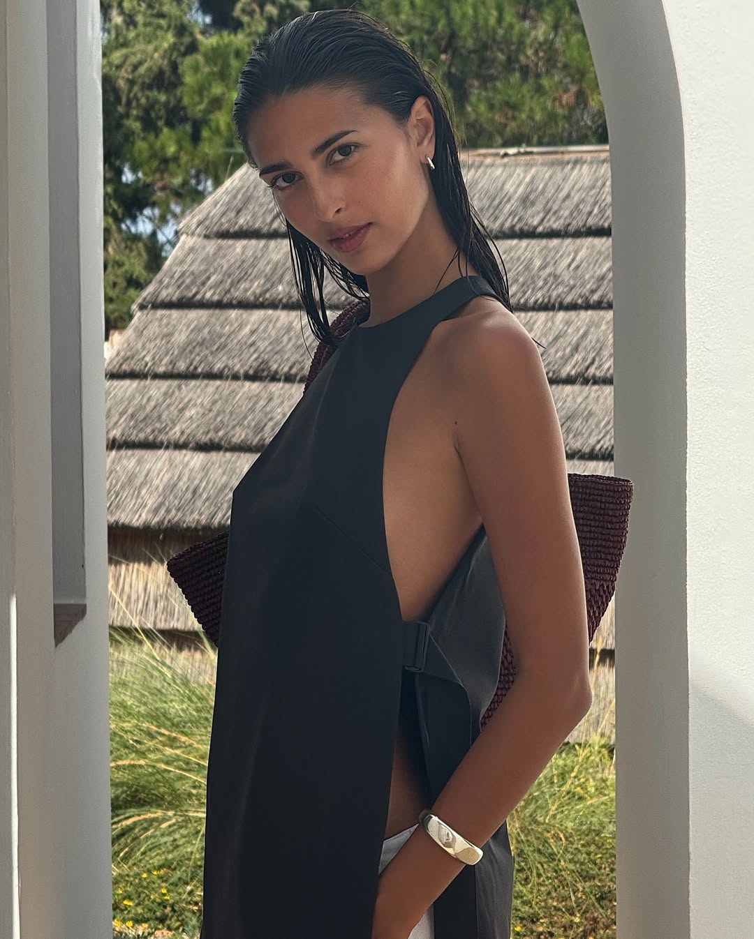 St. Agni Side Tie Top