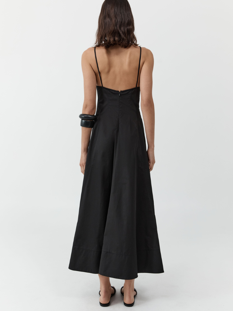 St. Agni Structured Cotton Dress