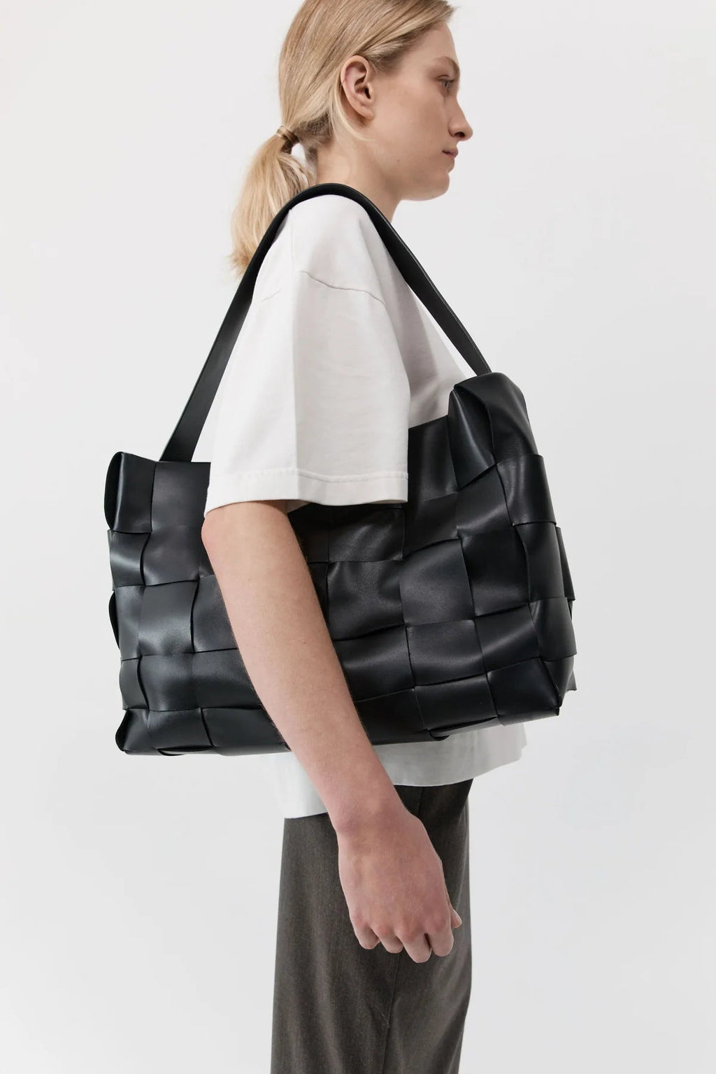 St. Agni Woven Large Tote