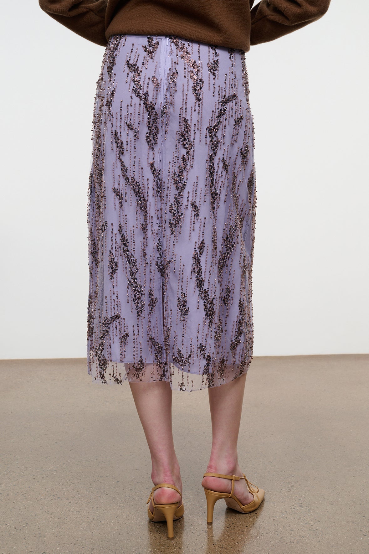 Staud Aviva Skirt - Lilac
