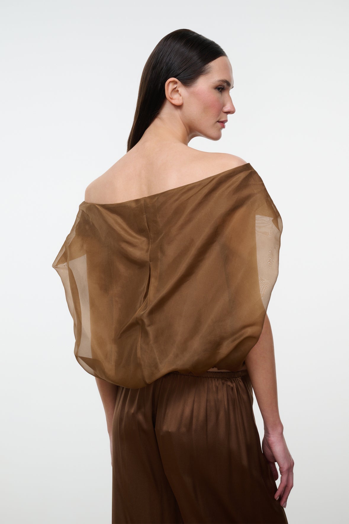 Staud Larissa Top - Cigar