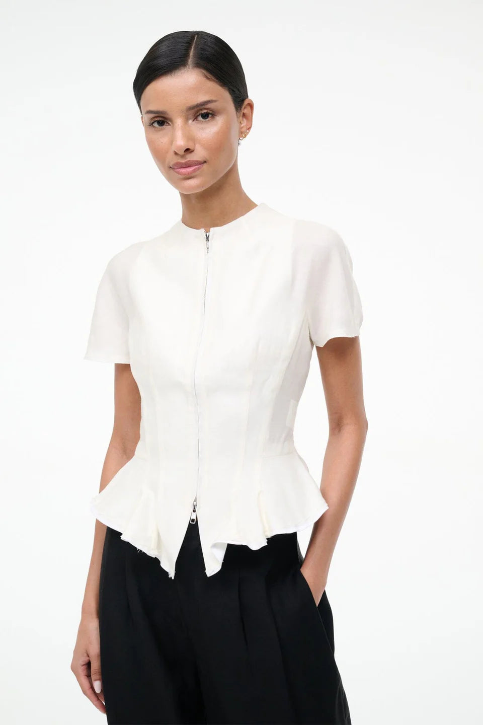 Staud Maelle Top - Ivory