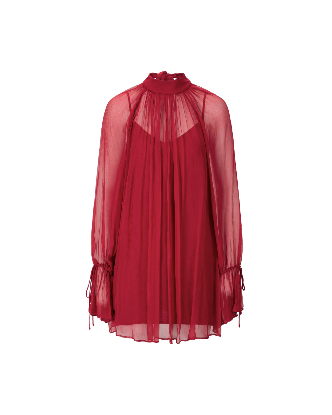 Staud Roux Dress - Pomegranate