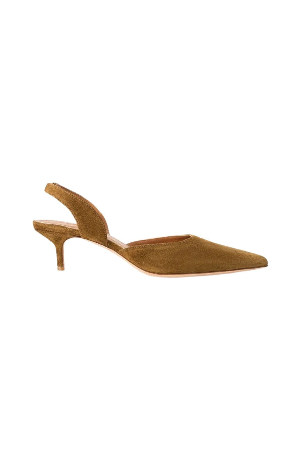 Staud Sebastian Slingback Heel - Cigar