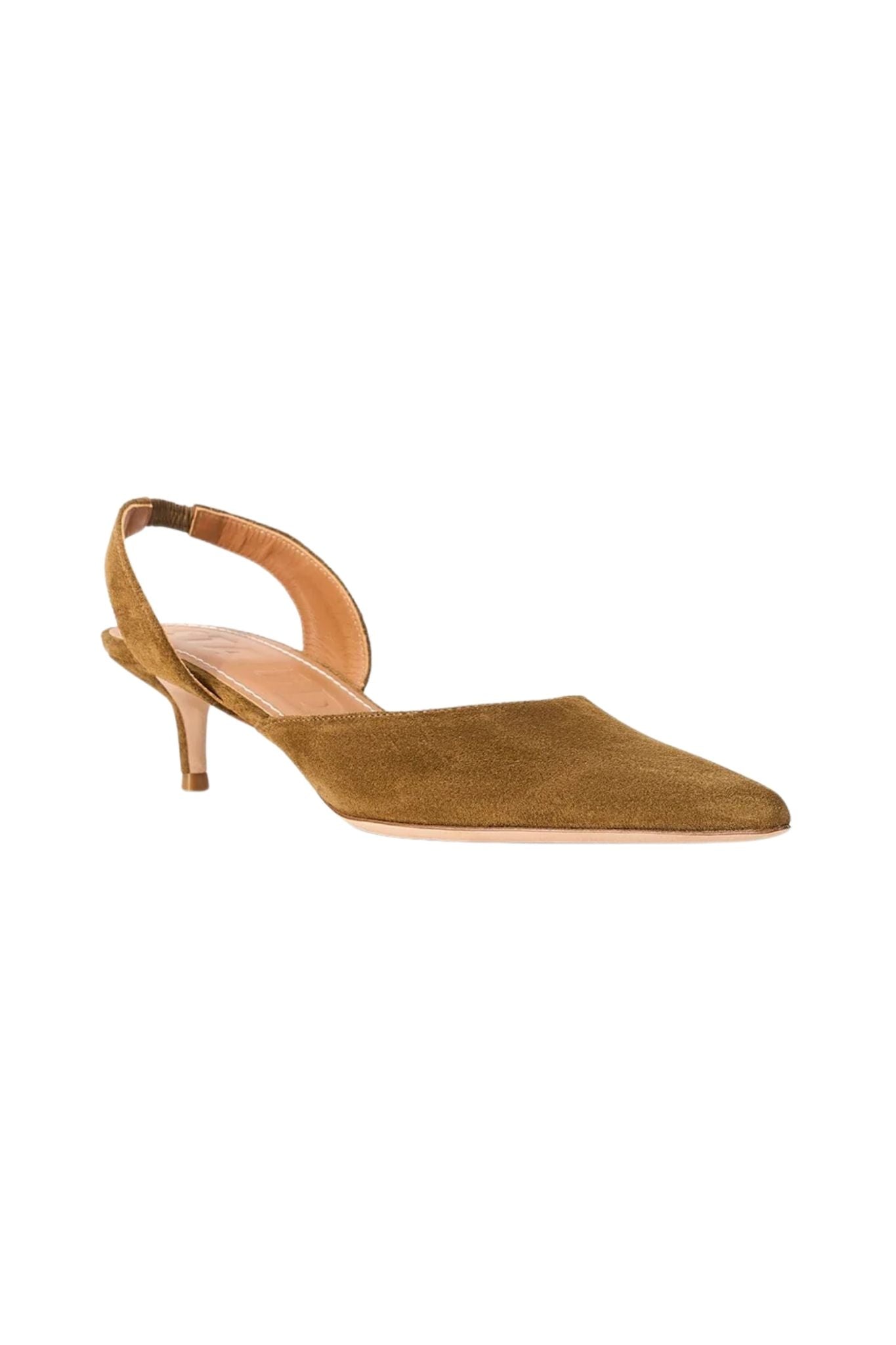 Staud Sebastian Slingback Heel - Cigar