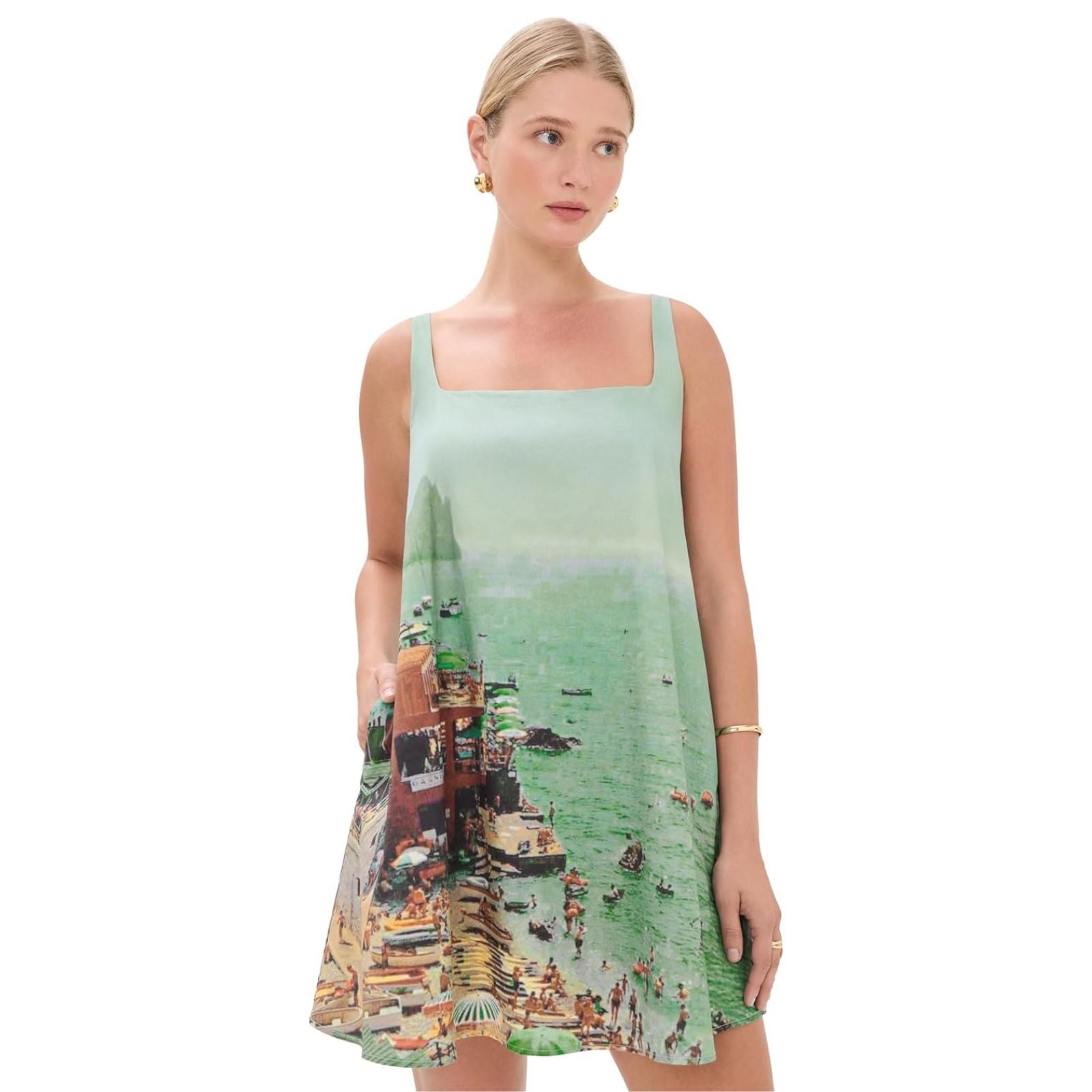 Staud Brio Floral Mini Dress - Endless Summer