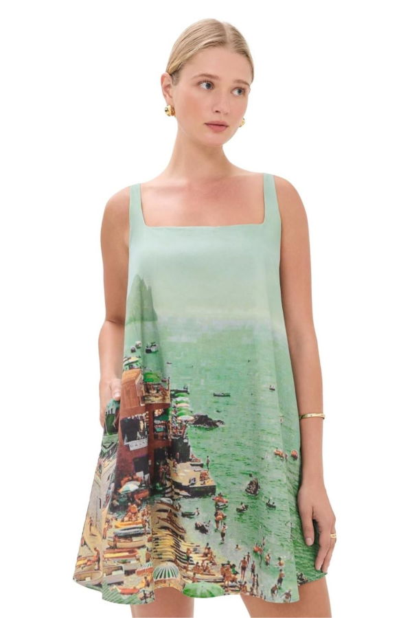 Staud Brio Floral Mini Dress - Endless Summer