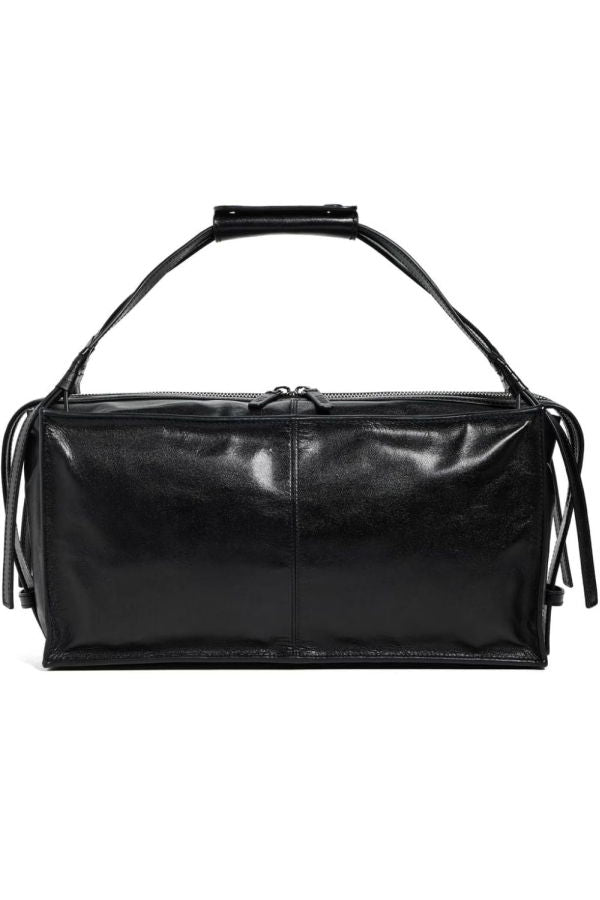 Staud Harold Leather Shoulder Bag - Black