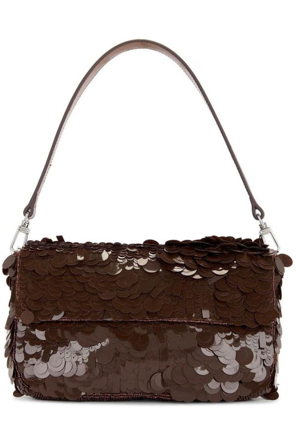 Staud Timmy Shoulder Bag - Cacao