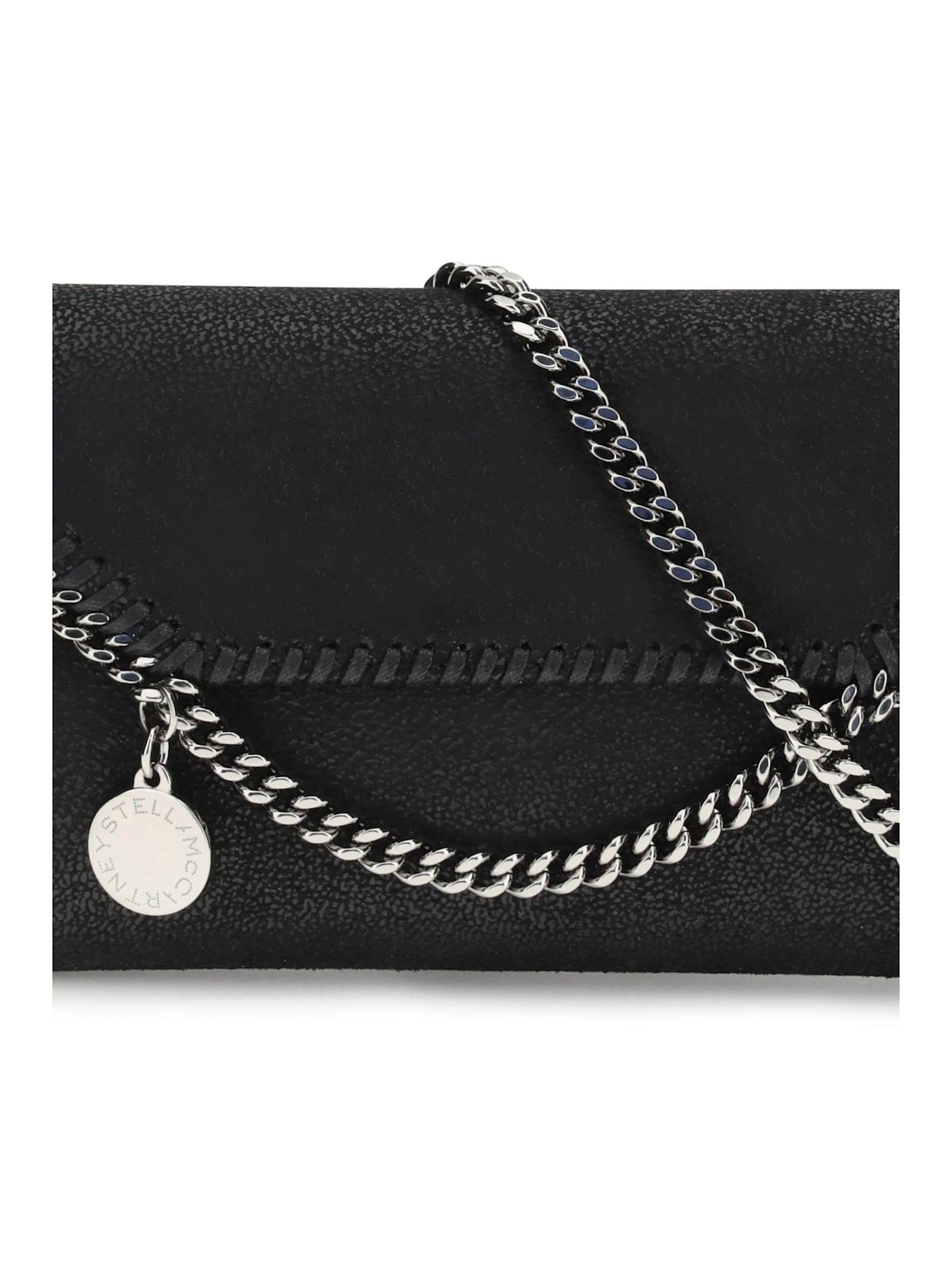 STELLA MCCARTNEY Falabella Continental Clutch Bag - Black