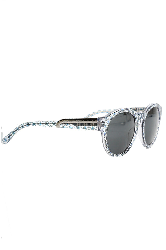 Stella McCartney Round Trans Orcirbl Sunglasses - Transparent/Grey