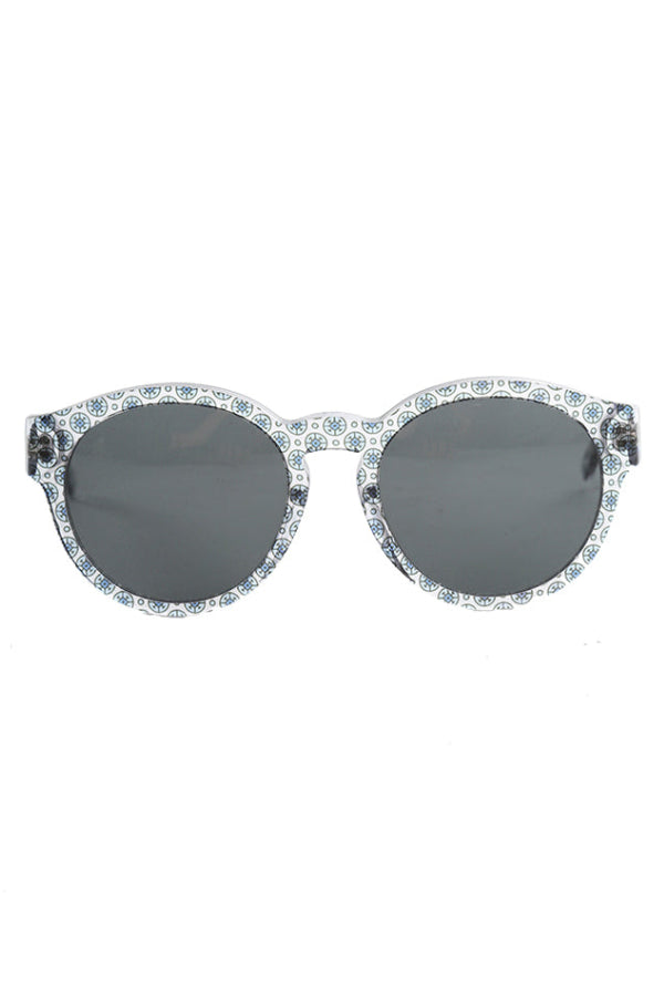 Stella McCartney Round Trans Orcirbl Sunglasses - Transparent/Grey