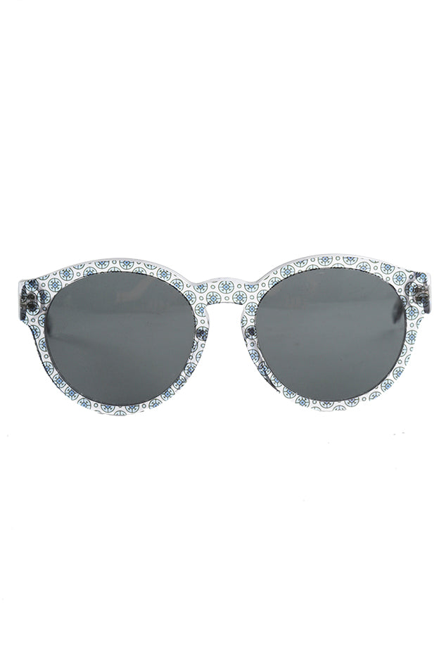 Stella McCartney Round Trans Orcirbl Sunglasses - Transparent/Grey