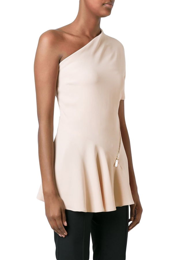STELLA MCCARTNEY One Shoulder Top - Pink