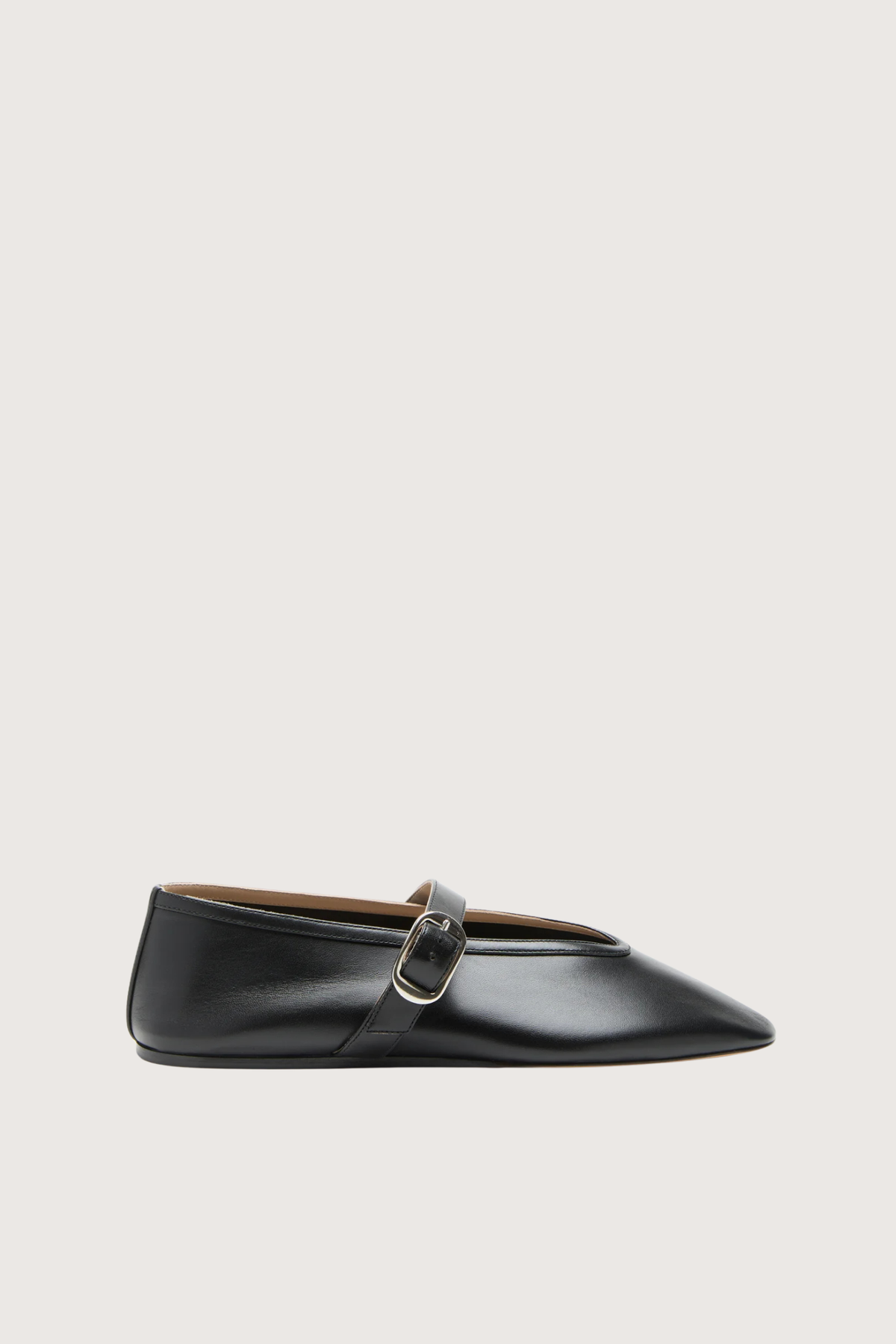 Le Monde Beryl Stella Slipper With Buckle - Black