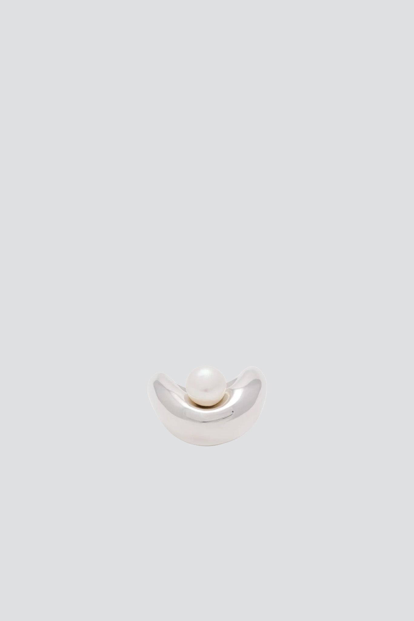 Hernán Herdez Sterling Silver Forma Pearl Ring