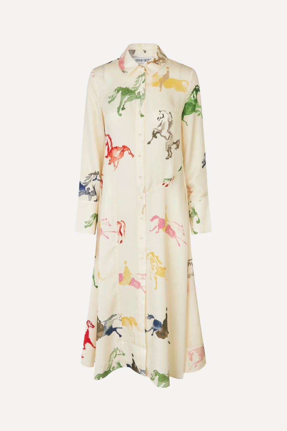 Stine Goya Horses Midi Dress