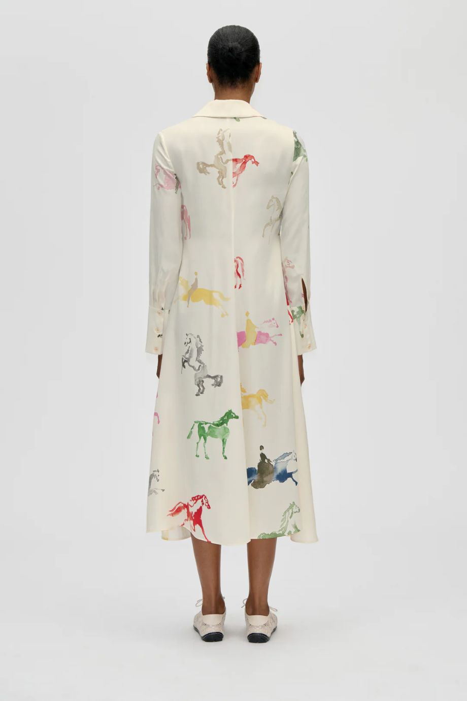 Stine Goya Horses Midi Dress