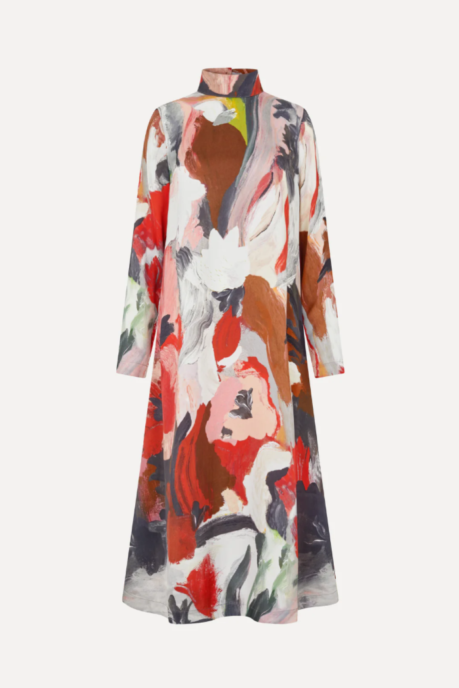 Stine Goya Long Sleeve Midi Dress